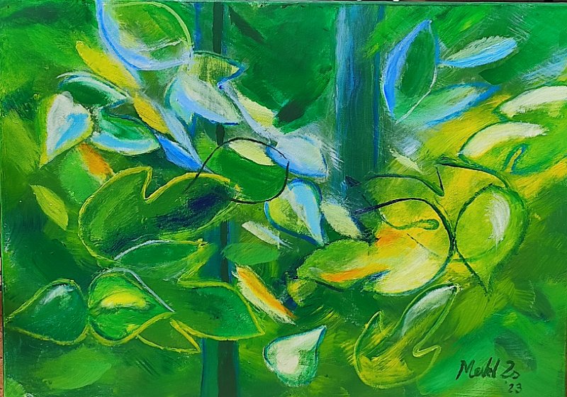387.jpg - Fényjáték - 50 x 70 cm, akril, vászon