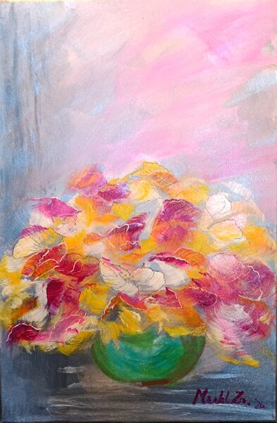 444.jpg - "Mamák napja" - 60 x 40 cm, akril, vászon